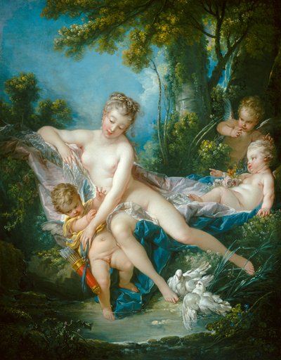 Venus Consoling Love by François Boucher